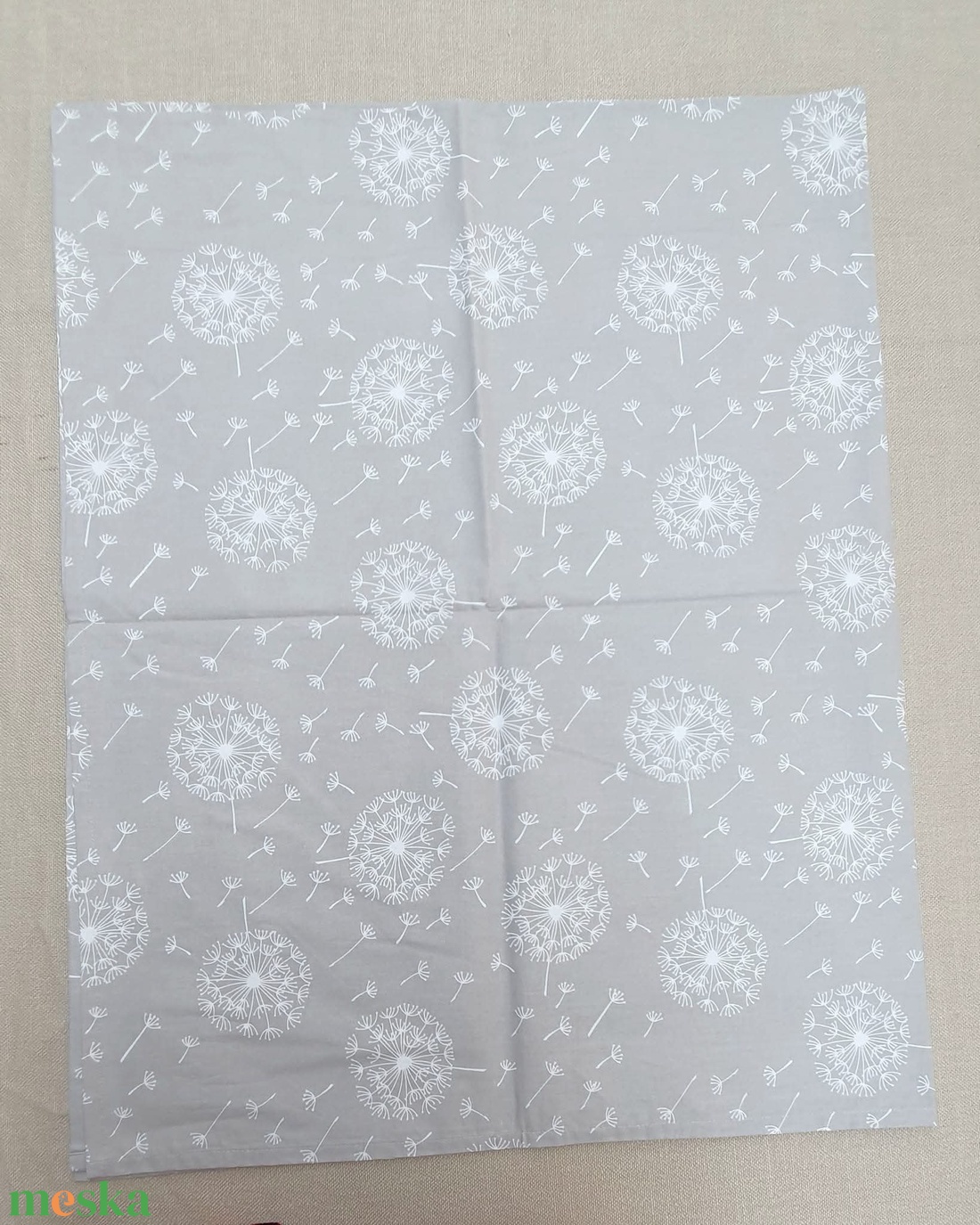 Asztalterítő pittypang mintás - otthon & életmód - lakástextil - abrosz, terítő - asztalközép terítő - Meska.hu