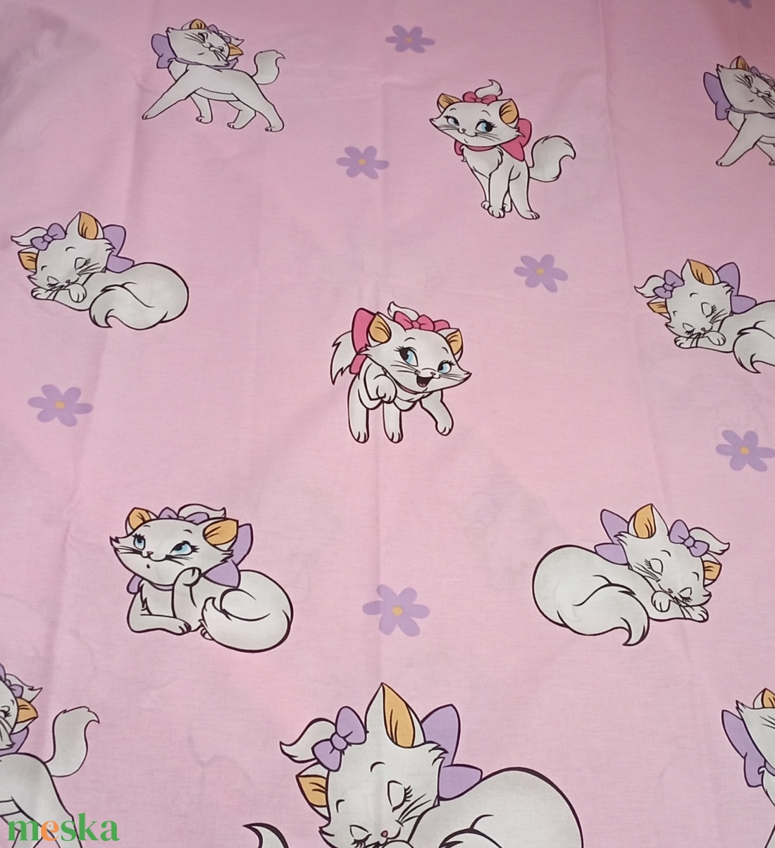 Ovis ágynemű garnitúra szett cica mintás ovis takaró és párna  oviszsák szett - játék & sport - ovis felszerelés - ovis ágynemű - Meska.hu