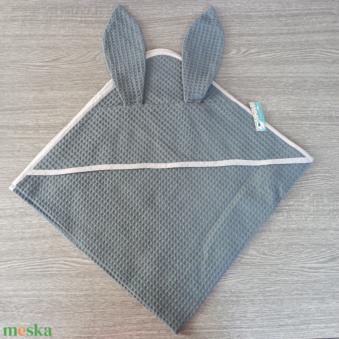 Baba törölköző - fürdőkendő - baba - mama - pelenkázó, babafürdető kellékek - baba törölköző - Meska.hu