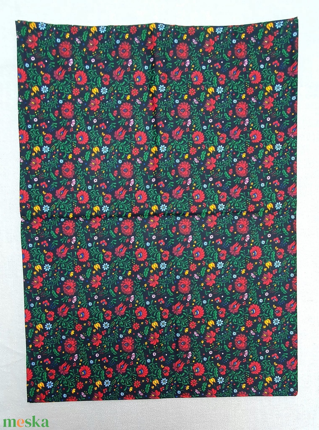 Asztalterítő kalocsai mintás - otthon & életmód - lakástextil - abrosz, terítő - asztalfutó - Meska.hu