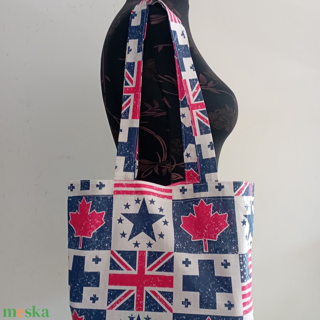 Szatyor - mintás textil táska - egyedi bevásárló szatyor - textil szatyor - mosható szatyor - táska & tok - bevásárlás & shopper táska - shopper, textiltáska, szatyor - Meska.hu