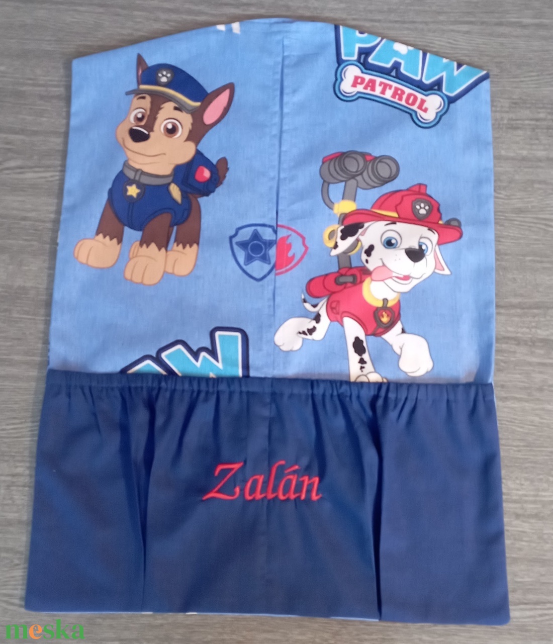 Ovis zsák szett - mancsőrjárat mintás - egyedi ovis zsák  - játék & sport - ovis felszerelés - ovis zsák - Meska.hu