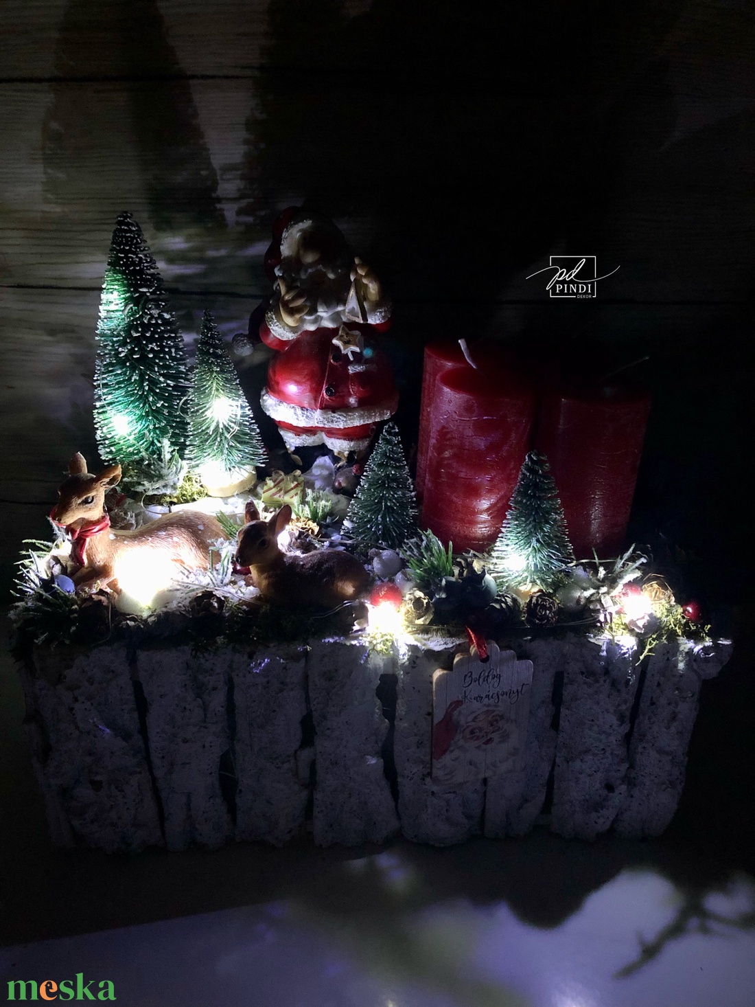 Mikulásos adventi aaztaldísz - karácsony - adventi díszek - adventi koszorú - Meska.hu Mikulásos adventi aaztaldísz - karácsony - adventi díszek - adventi koszorú - Meska.hu