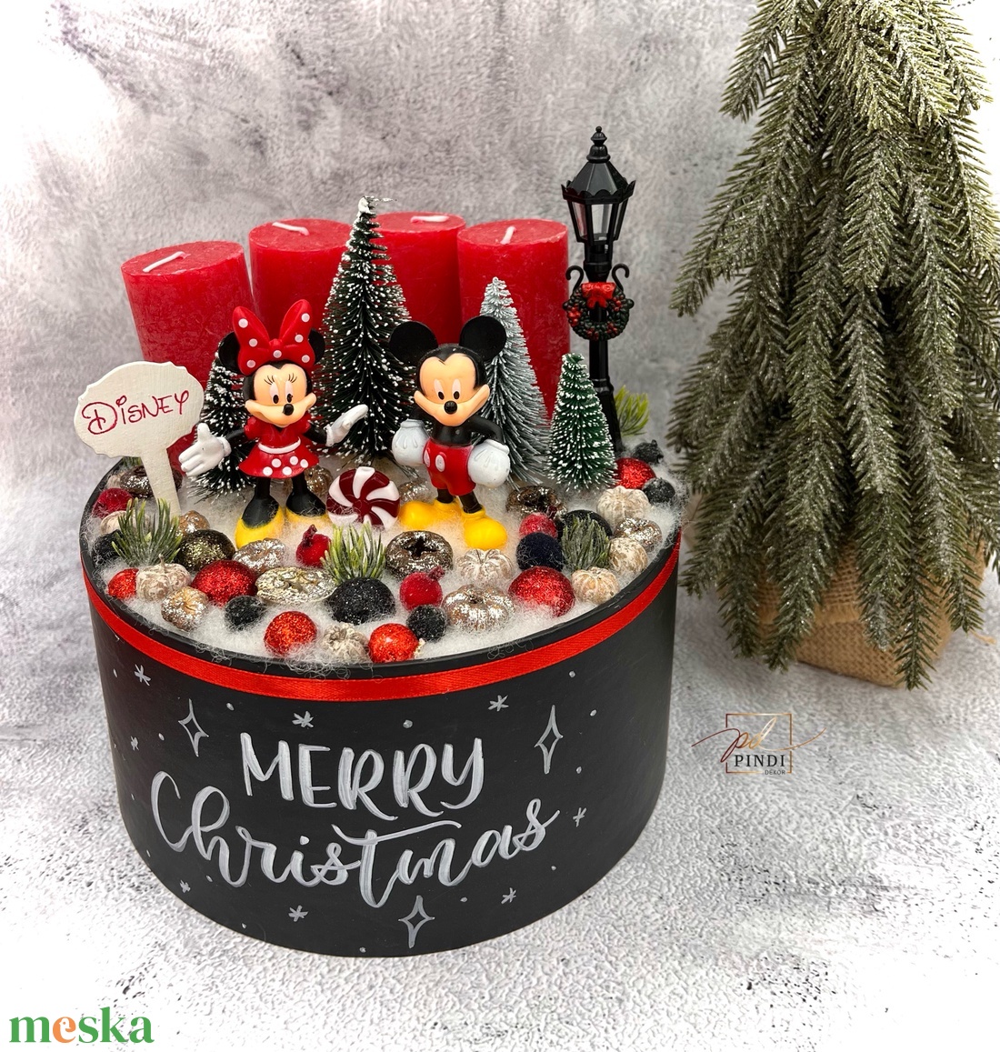 Mickey és Minnie adventi box - karácsony - adventi díszek - adventi asztaldísz - Meska.hu Mickey és Minnie adventi box - karácsony - adventi díszek - adventi asztaldísz - Meska.hu