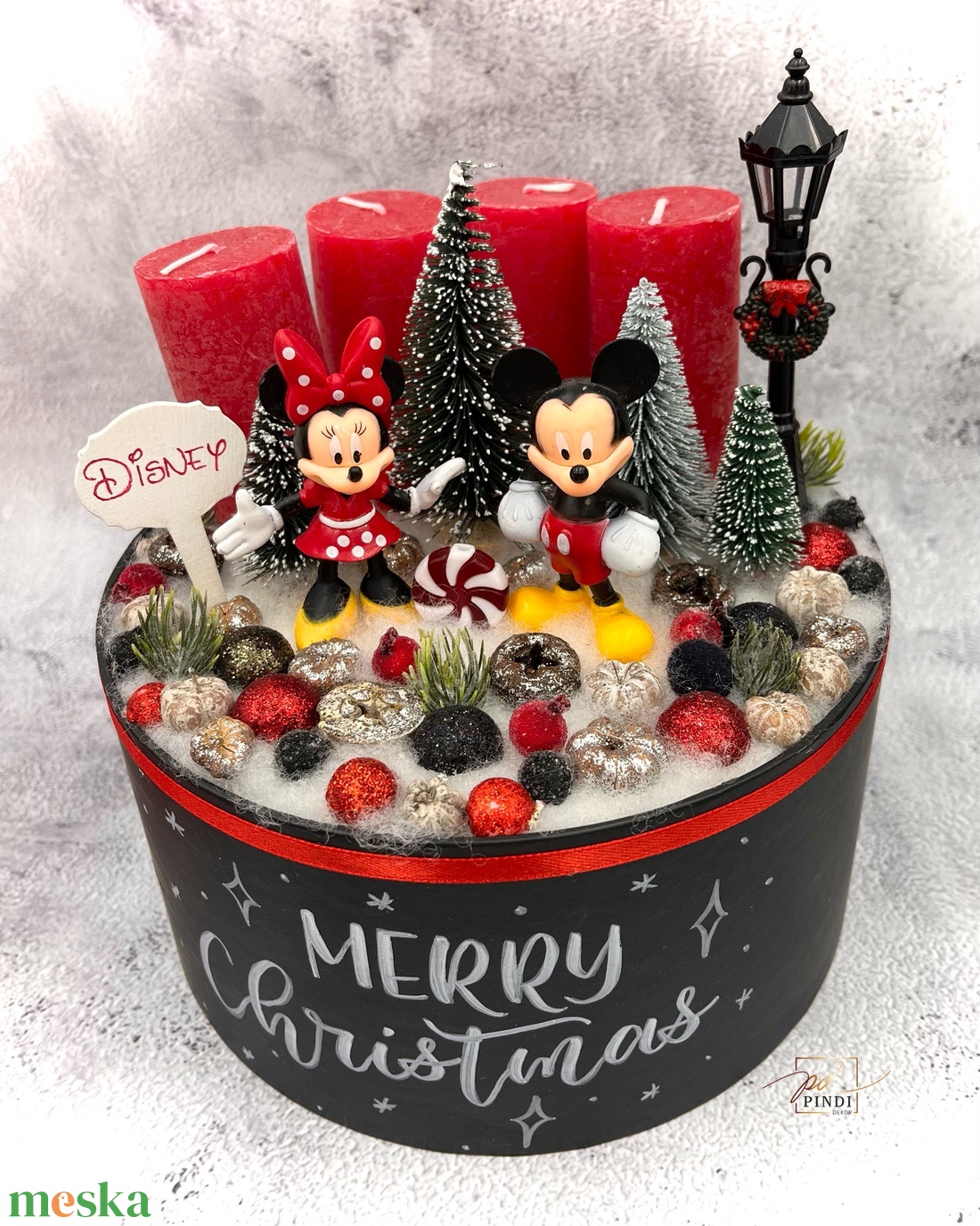 Mickey és Minnie adventi box - karácsony - adventi díszek - adventi asztaldísz - Meska.hu Mickey és Minnie adventi box - karácsony - adventi díszek - adventi asztaldísz - Meska.hu