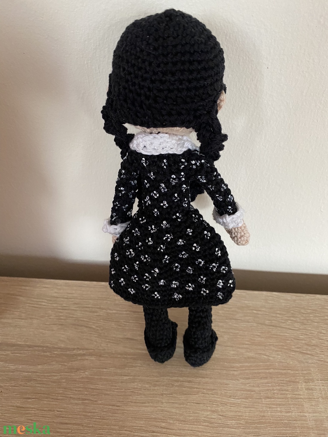 Wednesday Addams horgolt baba amigurumi - játék & sport - baba & babaház - baba - Meska.hu Wednesday Addams horgolt baba amigurumi - játék & sport - baba & babaház - baba - Meska.hu