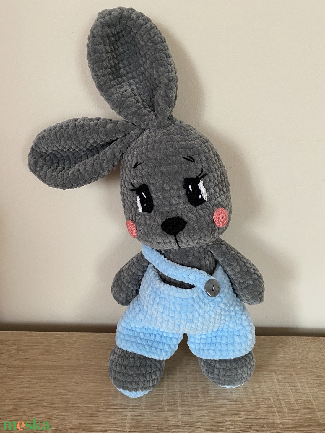 Horgolt öltöztethető kisfiú nyuszi amigurumi - játék & sport - plüssállat & játékfigura - nyuszi - Meska.hu Horgolt öltöztethető kisfiú nyuszi amigurumi - játék & sport - plüssállat & játékfigura - nyuszi - Meska.hu