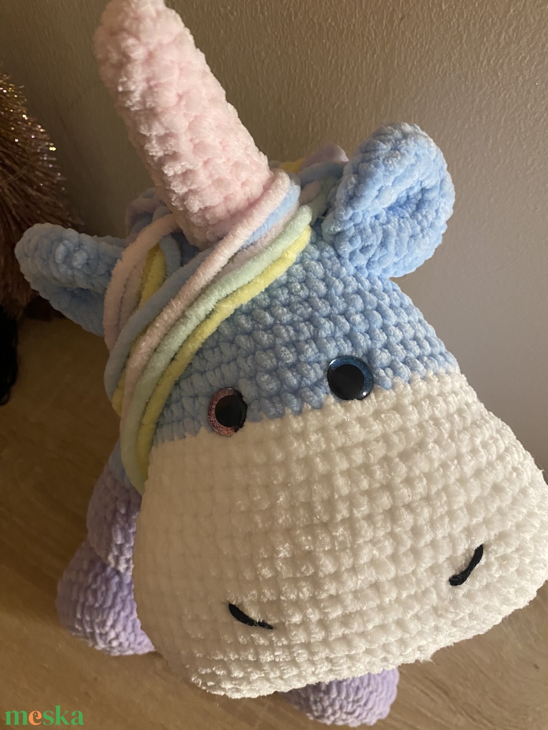 Horgolt nagy unikornis csillogós szemekkel amigurumi (Messza) - játék & sport - plüssállat & játékfigura - unikornis - Meska.hu Horgolt nagy unikornis csillogós szemekkel amigurumi (Messza) - játék & sport - plüssállat & játékfigura - unikornis - Meska.hu
