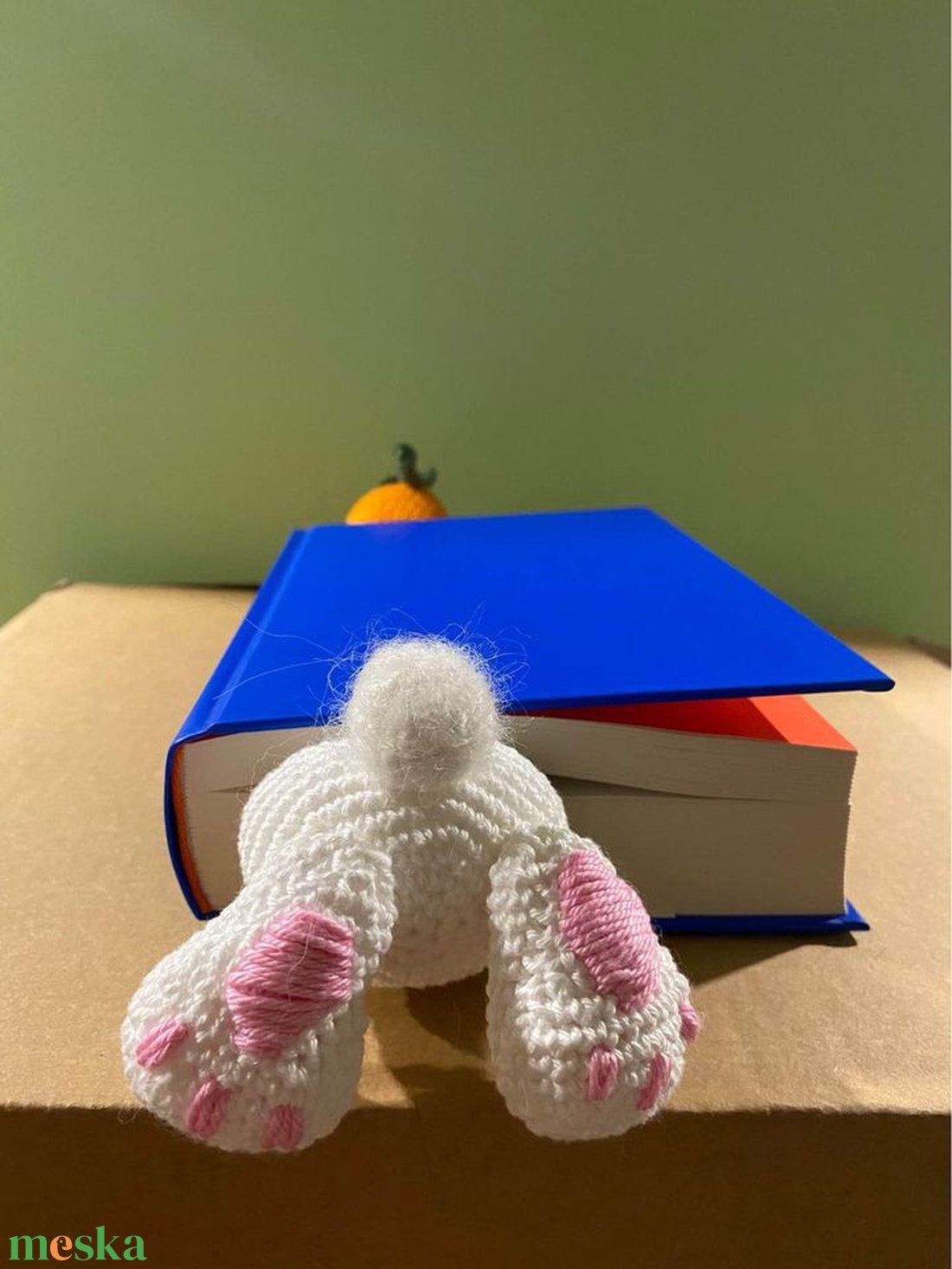 Horgolt nyuszis amigurumi könyvjelző - könyv & zene - könyvjelző - Meska.hu Horgolt nyuszis amigurumi könyvjelző - könyv & zene - könyvjelző - Meska.hu