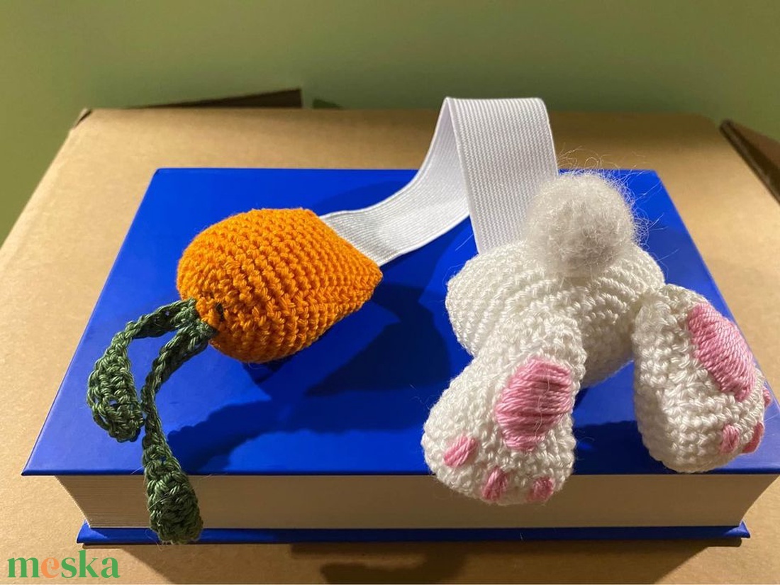 Horgolt nyuszis amigurumi könyvjelző - könyv & zene - könyvjelző - Meska.hu Horgolt nyuszis amigurumi könyvjelző - könyv & zene - könyvjelző - Meska.hu