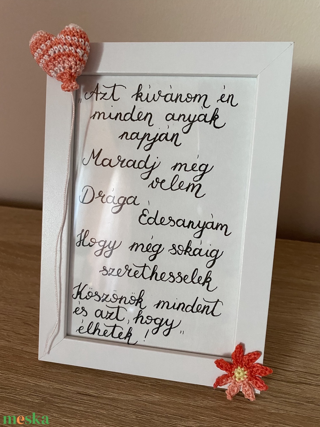 Örökéletű horgolt anyák napi ajándék 3D kép - művészet - grafika & illusztráció - egyéb rajzok - Meska.hu Örökéletű horgolt anyák napi ajándék 3D kép - művészet - grafika & illusztráció - egyéb rajzok - Meska.hu