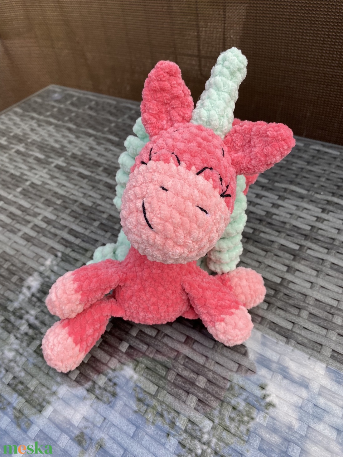 Horgolt pihe-puha plüss unikornis amigurumi (Messza) - játék & sport - plüssállat & játékfigura - unikornis - Meska.hu Horgolt pihe-puha plüss unikornis amigurumi (Messza) - játék & sport - plüssállat & játékfigura - unikornis - Meska.hu