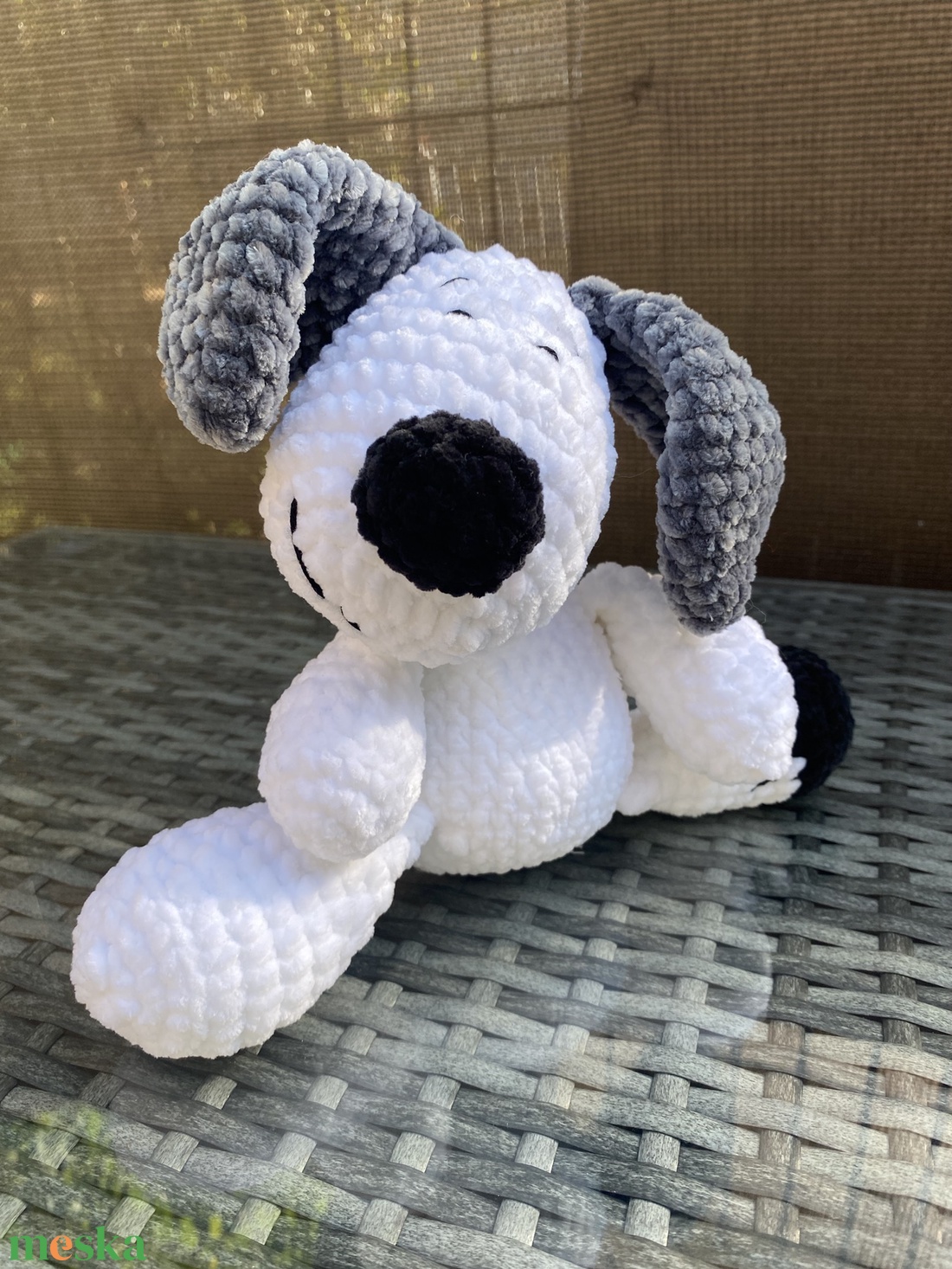Horgolt pihe-puha plüss kutyus amigurumi (Messza) - játék & sport - plüssállat & játékfigura - kutya - Meska.hu Horgolt pihe-puha plüss kutyus amigurumi (Messza) - játék & sport - plüssállat & játékfigura - kutya - Meska.hu