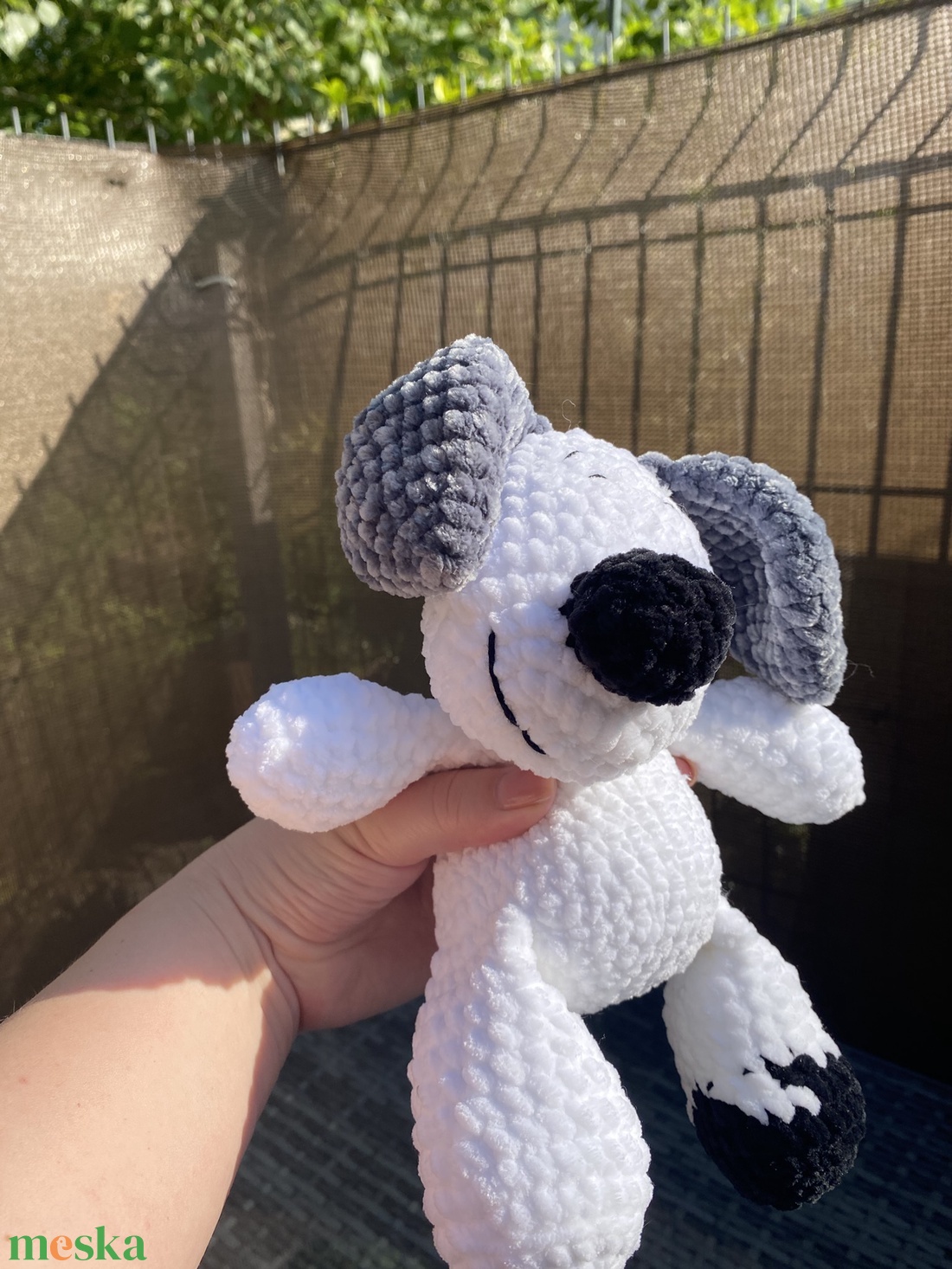 Horgolt pihe-puha plüss kutyus amigurumi (Messza) - játék & sport - plüssállat & játékfigura - kutya - Meska.hu Horgolt pihe-puha plüss kutyus amigurumi (Messza) - játék & sport - plüssállat & játékfigura - kutya - Meska.hu