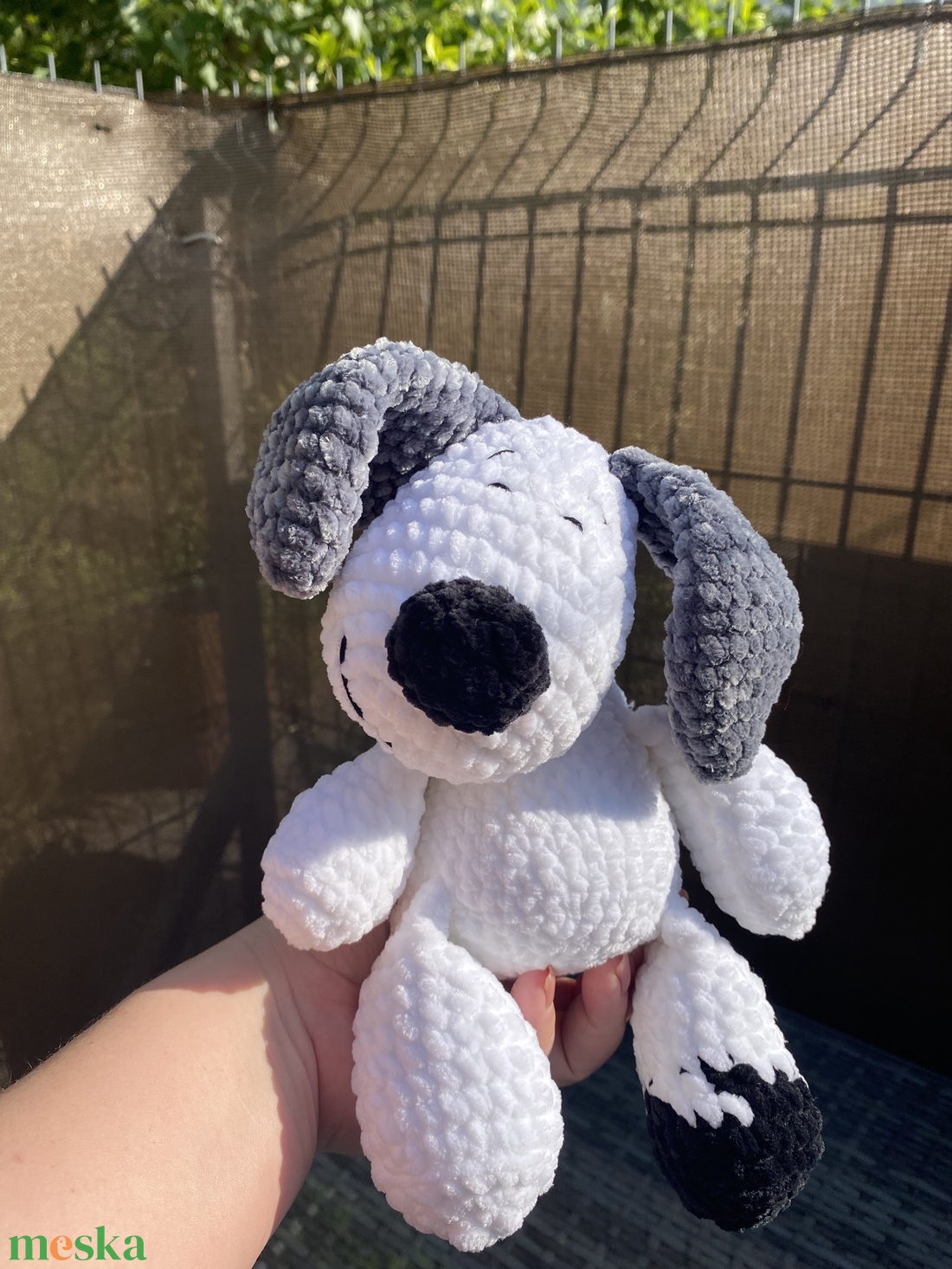 Horgolt pihe-puha plüss kutyus amigurumi (Messza) - játék & sport - plüssállat & játékfigura - kutya - Meska.hu Horgolt pihe-puha plüss kutyus amigurumi (Messza) - játék & sport - plüssállat & játékfigura - kutya - Meska.hu
