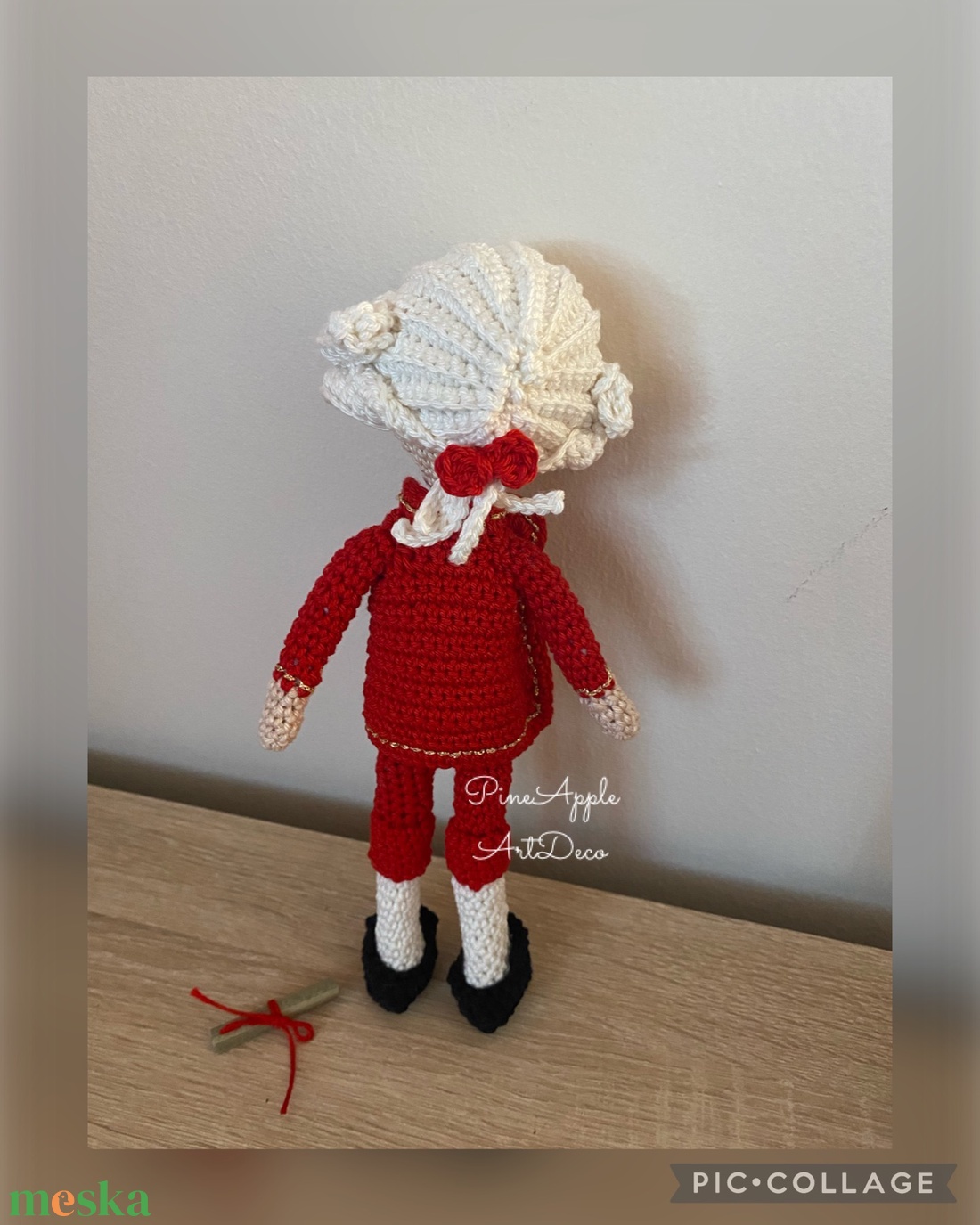 Horgolt Mozart baba amigurumi - játék & sport - baba & babaház - baba - Meska.hu Horgolt Mozart baba amigurumi - játék & sport - baba & babaház - baba - Meska.hu