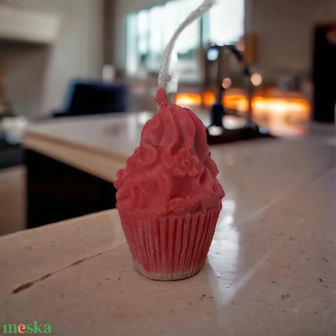100 % szójaviasz gyertya muffin cupcake formagyertya - otthon & életmód - gyertya, illat, aroma - gyertya - Meska.hu