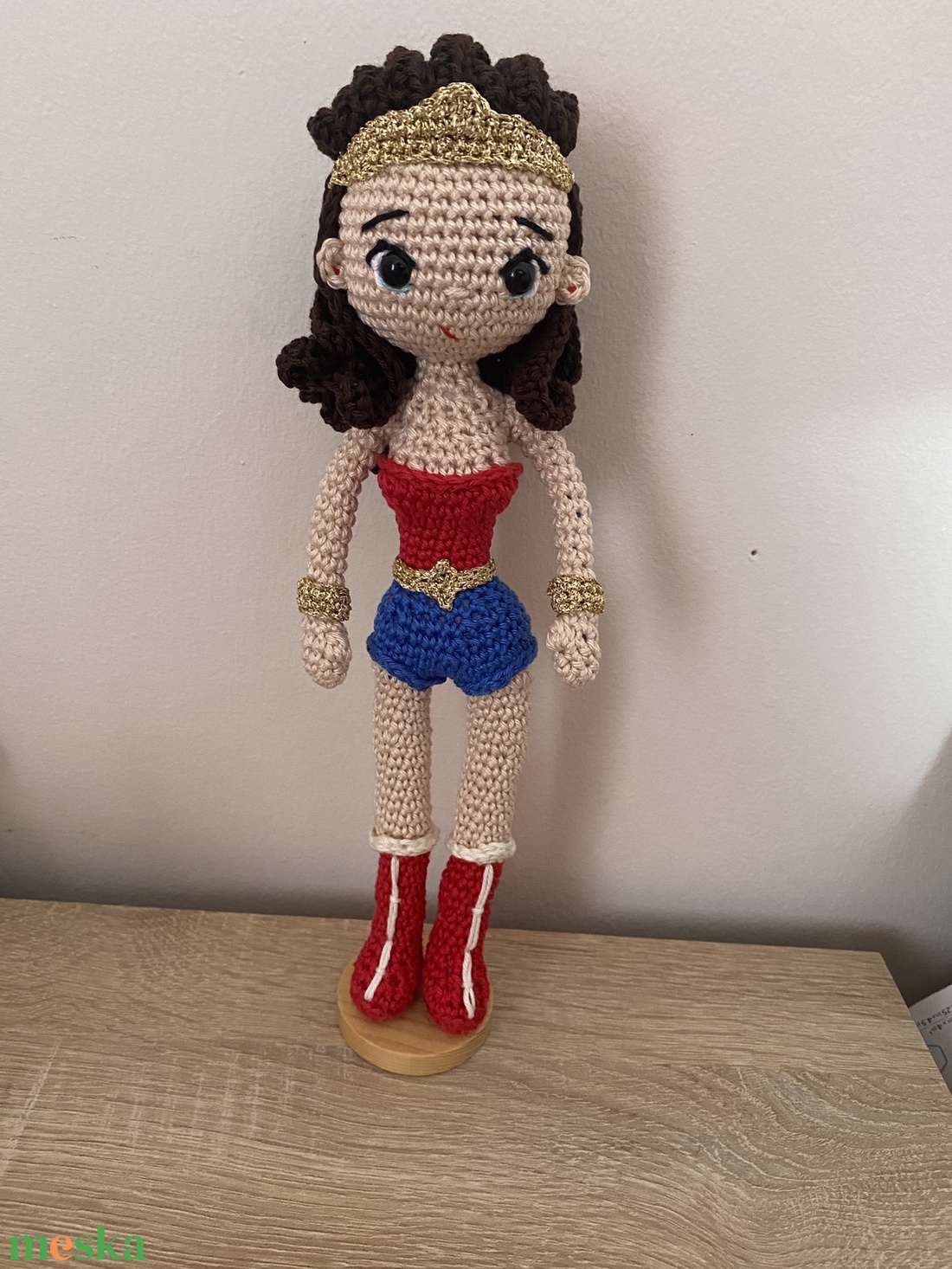 Wonder Woman horgolt baba amigurumi (Messza) - játék & sport - baba & babaház - baba - Meska.hu Wonder Woman horgolt baba amigurumi (Messza) - játék & sport - baba & babaház - baba - Meska.hu