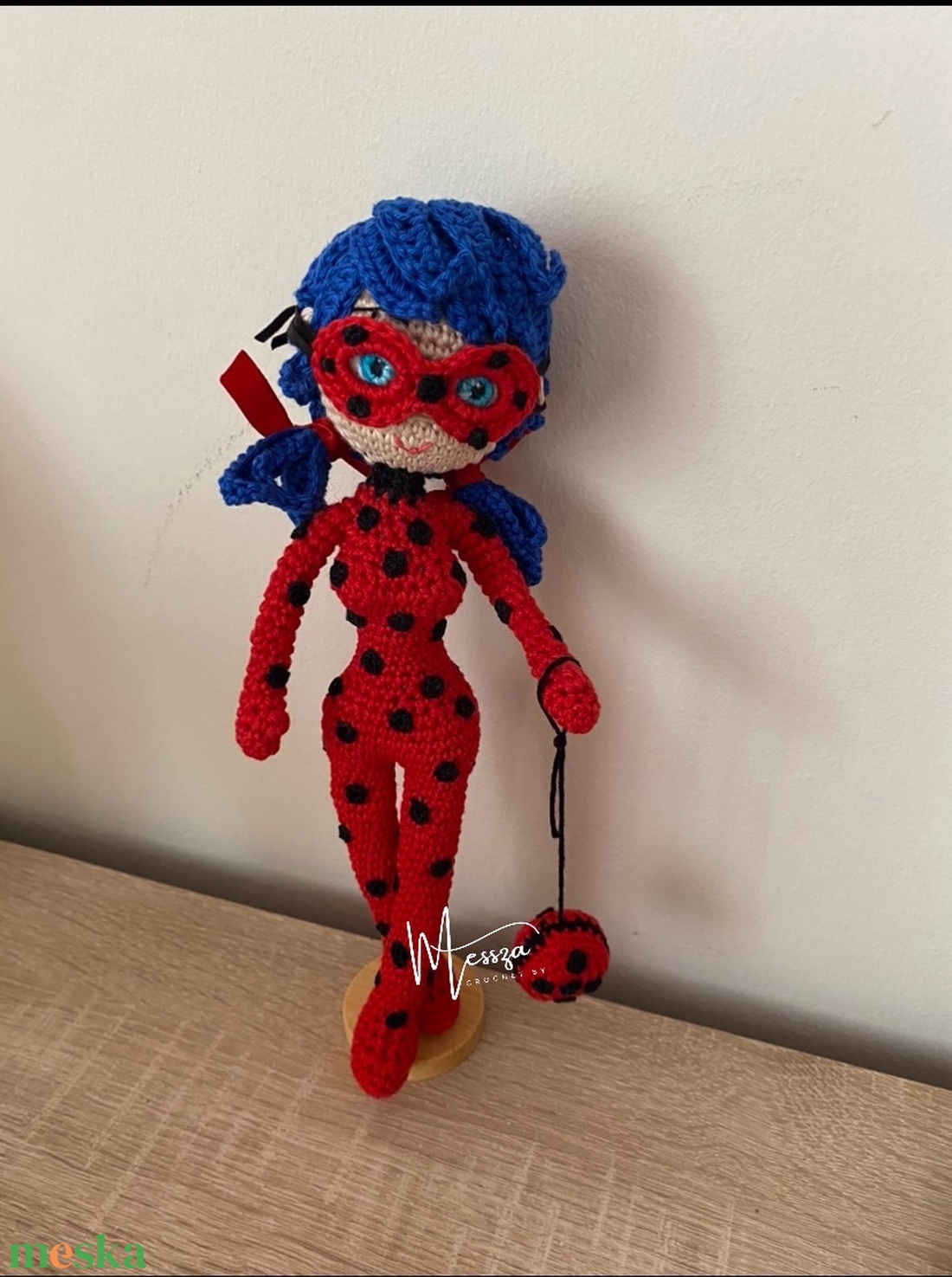 Horgolt Miraculous katicabogár katicalány figura , amigurumi (Messza) - játék & sport - plüssállat & játékfigura - ember - Meska.hu Horgolt Miraculous katicabogár katicalány figura , amigurumi (Messza) - játék & sport - plüssállat & játékfigura - ember - Meska.hu