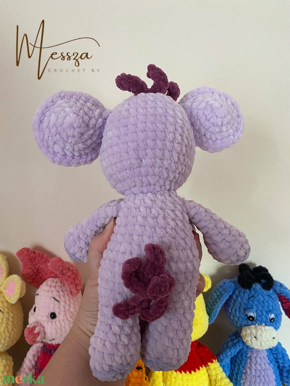 Horgolt Zelefánt a Micimackóból amigurumi (Messza) - játék & sport - plüssállat & játékfigura - elefánt - Meska.hu Horgolt Zelefánt a Micimackóból amigurumi (Messza) - játék & sport - plüssállat & játékfigura - elefánt - Meska.hu