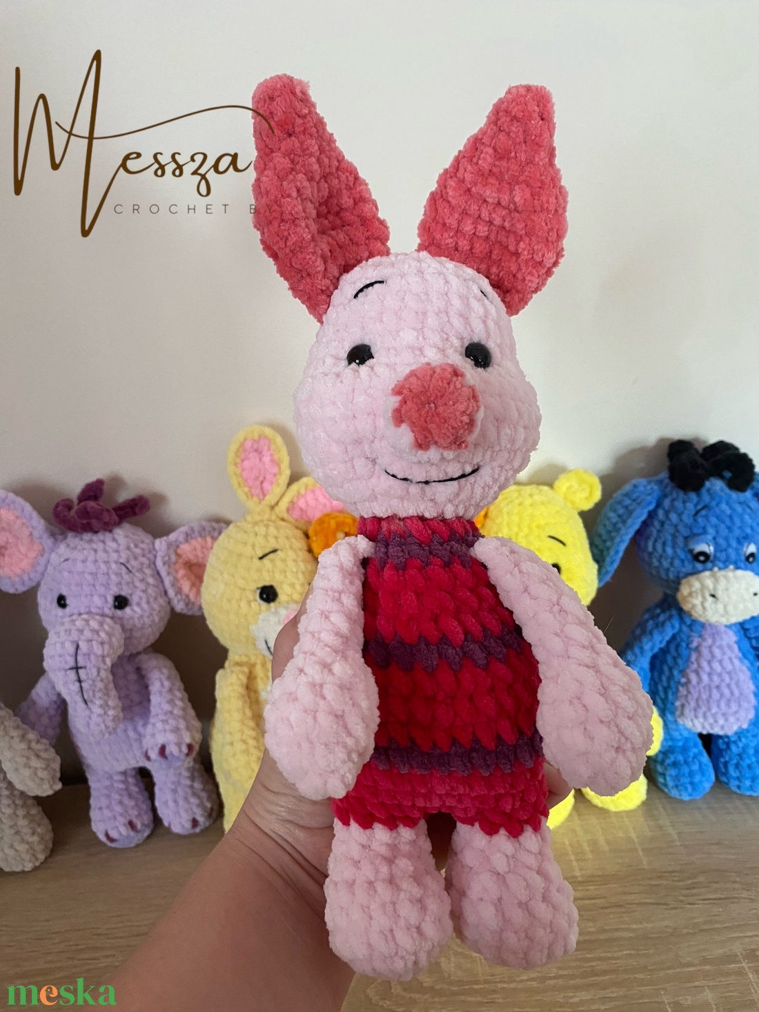 Horgolt Malacka amigurumi (Messza) - játék & sport - plüssállat & játékfigura - malac - Meska.hu Horgolt Malacka amigurumi (Messza) - játék & sport - plüssállat & játékfigura - malac - Meska.hu