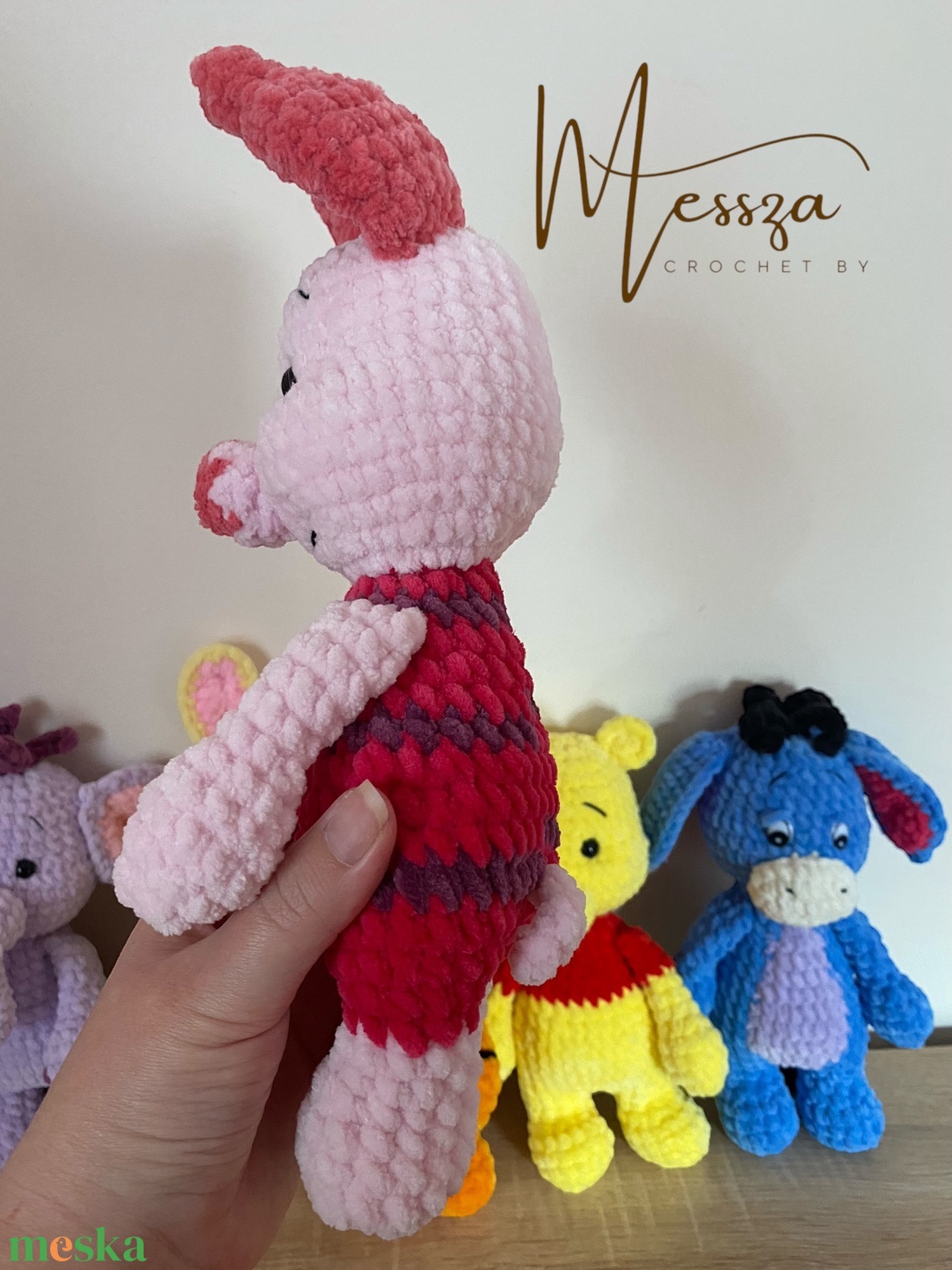 Horgolt Malacka amigurumi (Messza) - játék & sport - plüssállat & játékfigura - malac - Meska.hu Horgolt Malacka amigurumi (Messza) - játék & sport - plüssállat & játékfigura - malac - Meska.hu