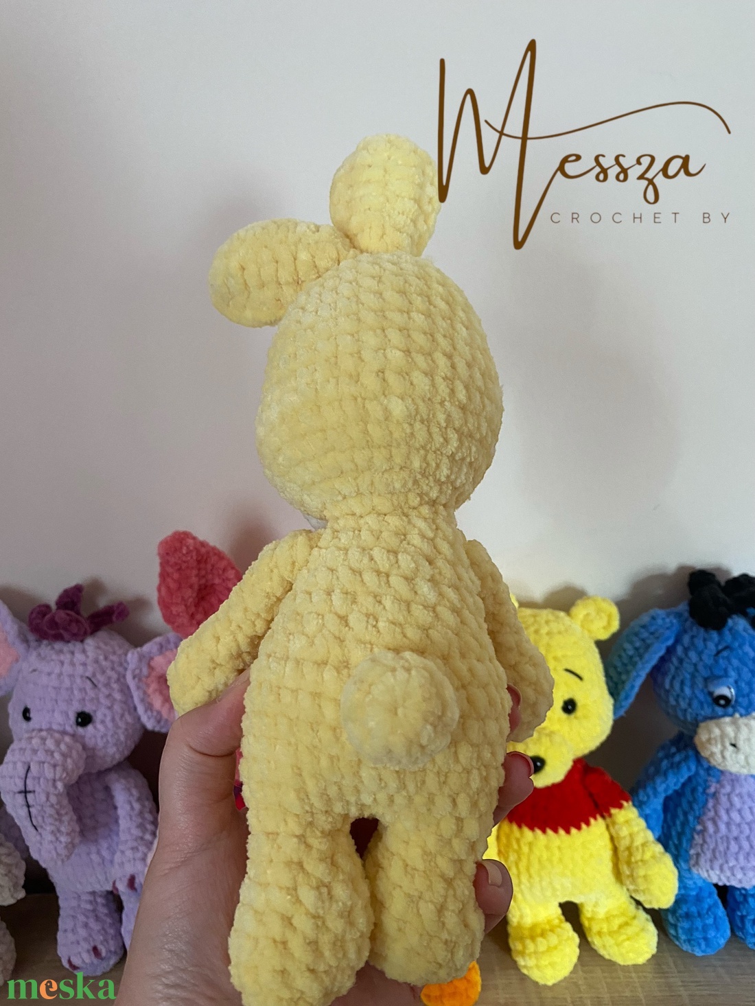 Horgolt Nyuszi a Micimackóból amigurumi (Messza) - játék & sport - plüssállat & játékfigura - nyuszi - Meska.hu Horgolt Nyuszi a Micimackóból amigurumi (Messza) - játék & sport - plüssállat & játékfigura - nyuszi - Meska.hu