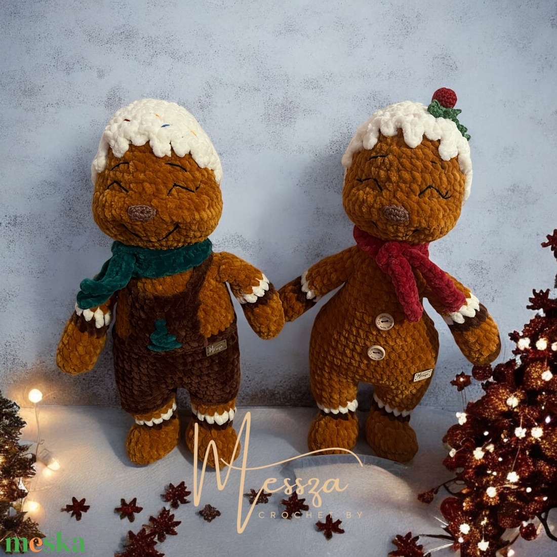 Horgolt cuki lány Mézi Mézeskalács , amigurumi (Messza) - karácsony - karácsonyi lakásdekoráció - karácsonyi manók, figurák - Meska.hu Horgolt cuki lány Mézi Mézeskalács , amigurumi (Messza) - karácsony - karácsonyi lakásdekoráció - karácsonyi manók, figurák - Meska.hu