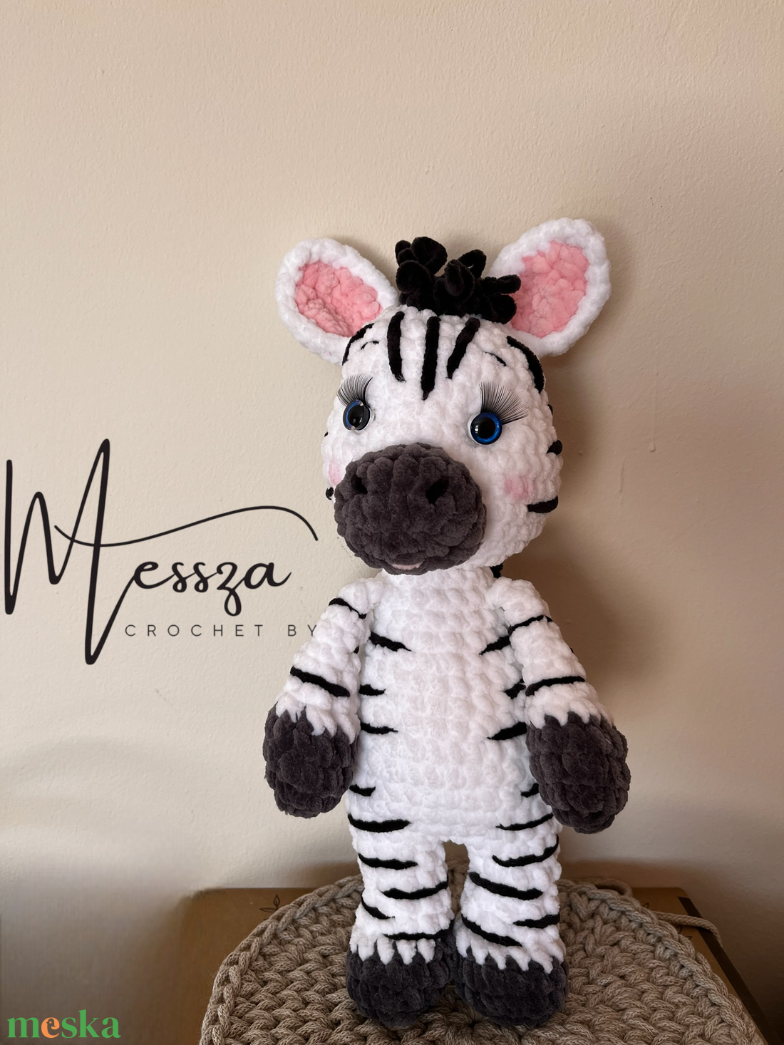 Horgolt Zebra amigurumi (Messza) - játék & sport - plüssállat & játékfigura - plüss mesefigurák - Meska.hu Horgolt Zebra amigurumi (Messza) - játék & sport - plüssállat & játékfigura - plüss mesefigurák - Meska.hu