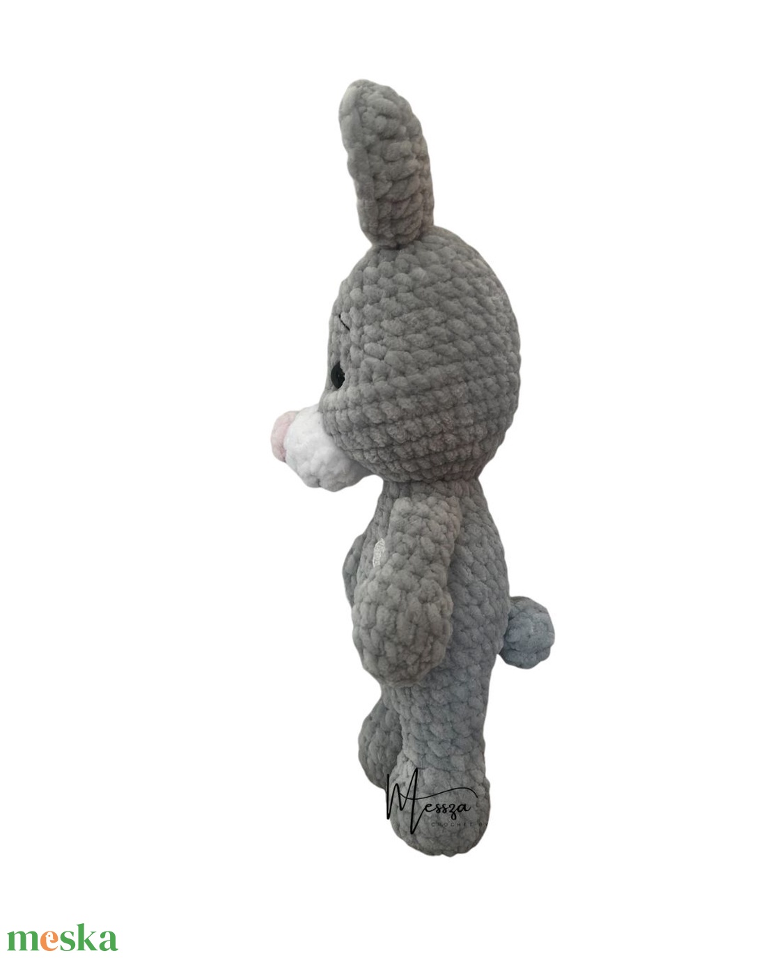 Fluffy Hops nyuszi horgolásminta (angol nyelvű PDF) �  amigurumi nyuszi - diy (csináld magad) - szabásminta, útmutató - horgolási minta - Meska.hu