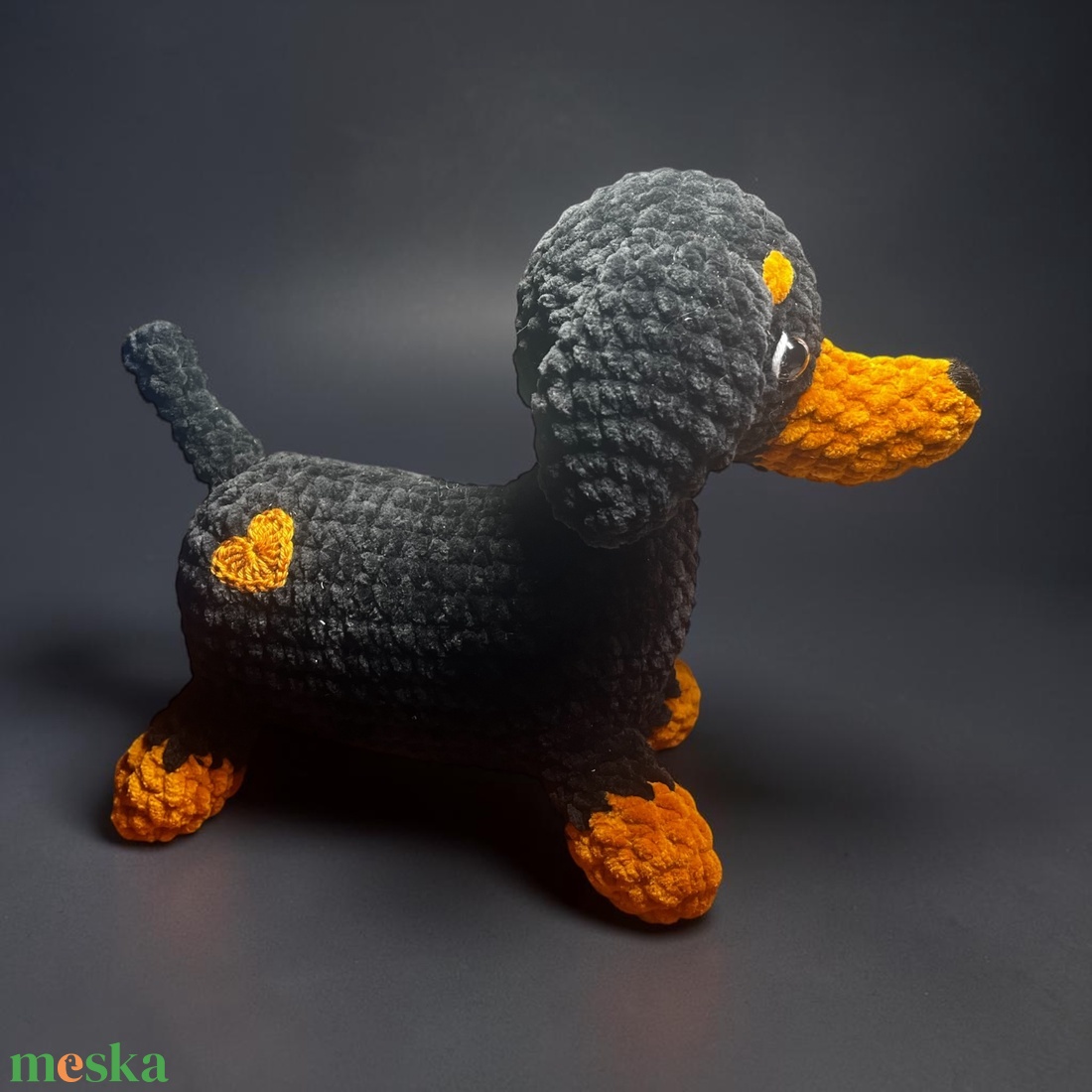 Tacskó horgolásminta � részletes amigurumi PDF (angol leírással) - diy (csináld magad) - szabásminta, útmutató - horgolási minta - Meska.hu