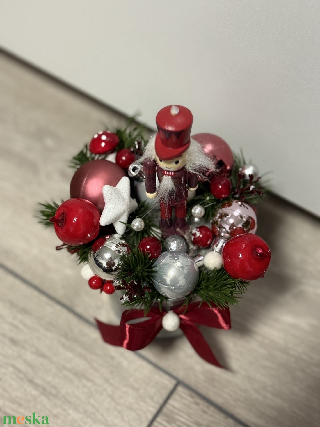 Karácsonyi dekor - karácsony - adventi díszek - adventi asztaldísz - Meska.hu