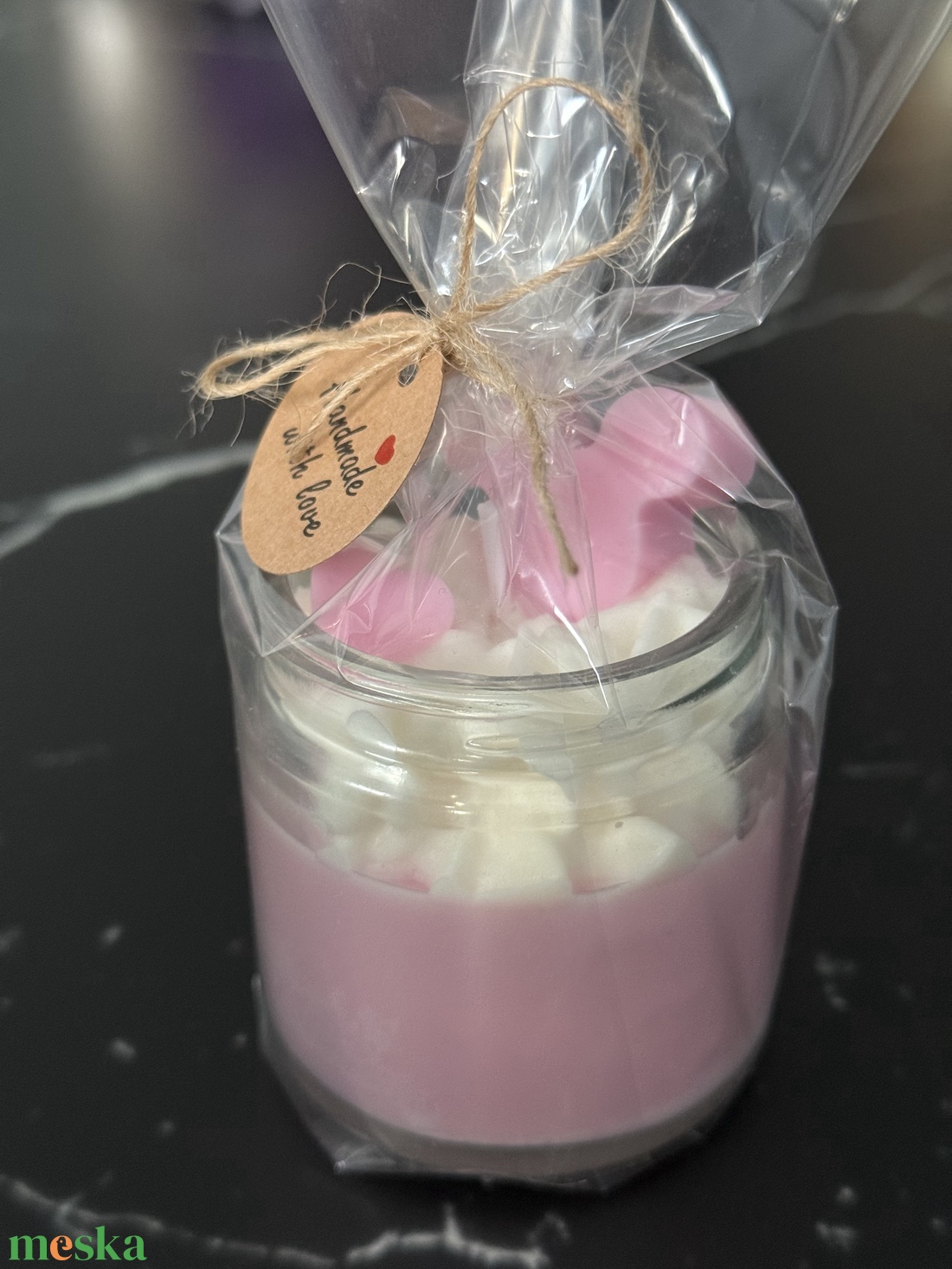 Illatgyertya-szójaviasz - kellékek & szerszámok - dekorációs kellékek - dekorációs gyertya - Meska.hu