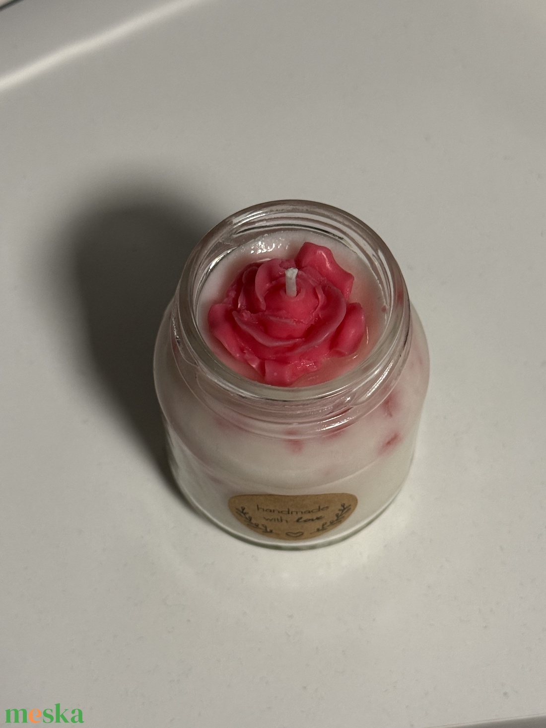 Illatgyertya szójaviasz - otthon & életmód - gyertya, illat, aroma - gyertya - Meska.hu