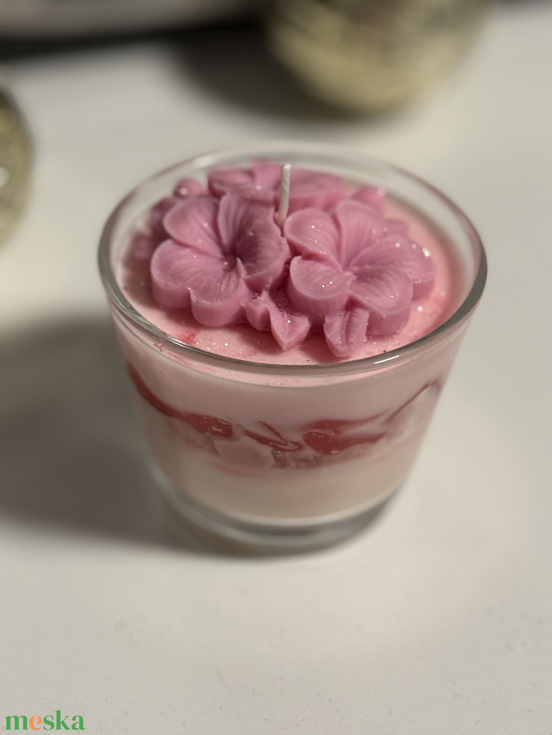 Illatgyertya szójaviasz - otthon & életmód - gyertya, illat, aroma - gyertya - Meska.hu