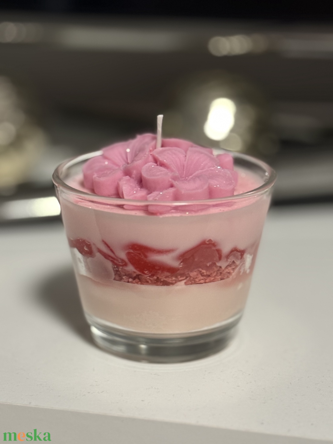 Illatgyertya szójaviasz - otthon & életmód - gyertya, illat, aroma - gyertya - Meska.hu