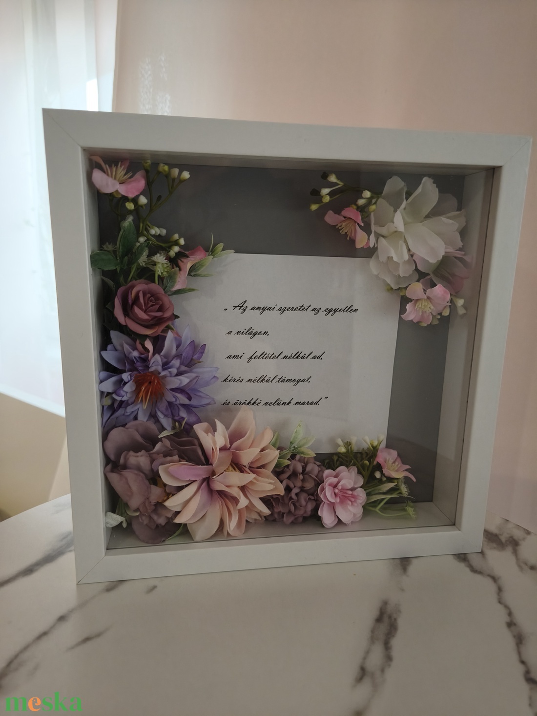 Anyák napi dekoráció  - otthon & életmód - dekoráció - kép & falikép - fából készült kép - Meska.hu