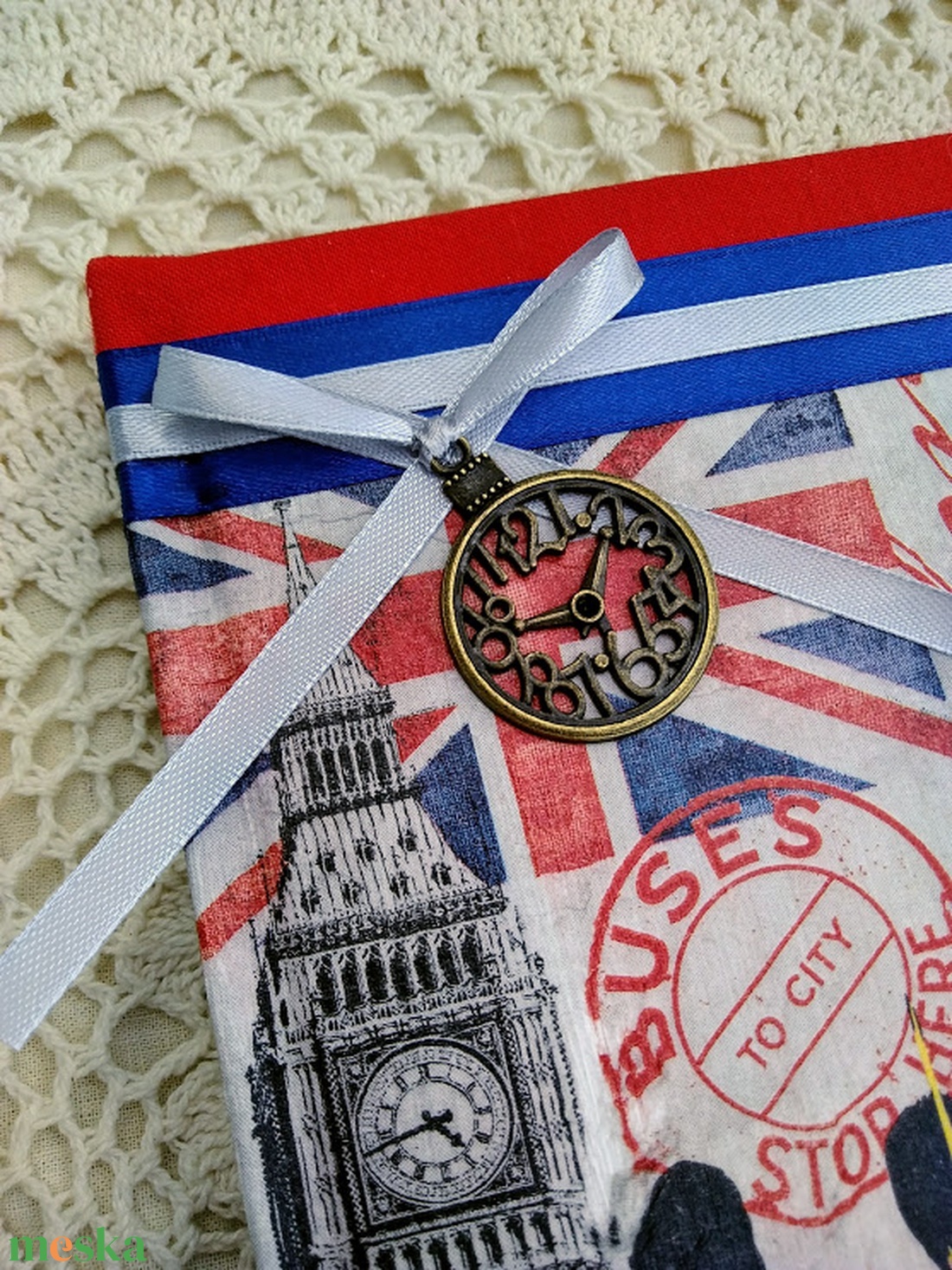  Londoni emlékek napló - otthon & életmód - papír, írószer - jegyzetfüzet & napló - Meska.hu