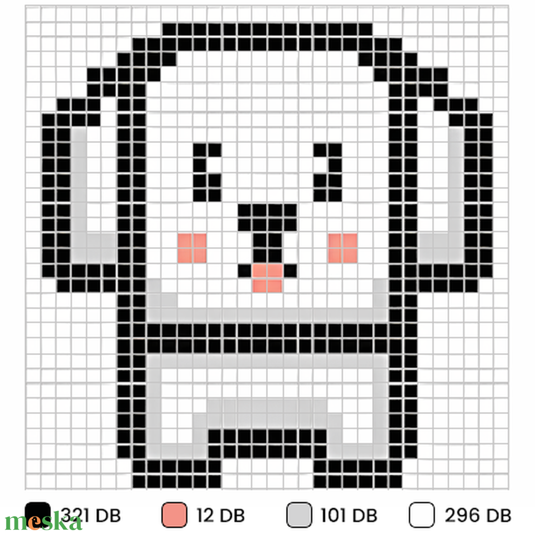 Pixel kirakó kutyás - játék & sport - puzzle - kirakó, kocka kirakó - Meska.hu Pixel kirakó kutyás - játék & sport - puzzle - kirakó, kocka kirakó - Meska.hu