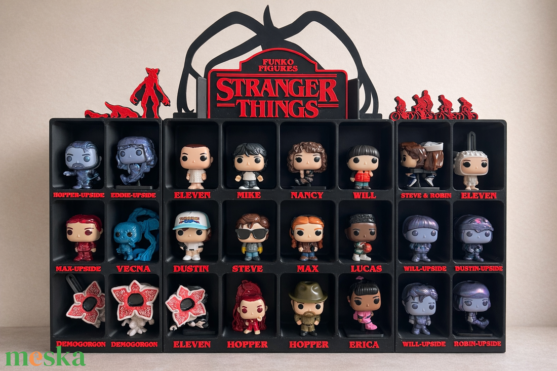 Stranger Things kinder figura tartó - otthon & életmód - dekoráció - asztal és polc dekoráció - asztaldísz - Meska.hu