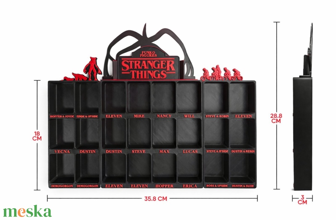 Stranger Things kinder figura tartó - otthon & életmód - dekoráció - asztal és polc dekoráció - asztaldísz - Meska.hu
