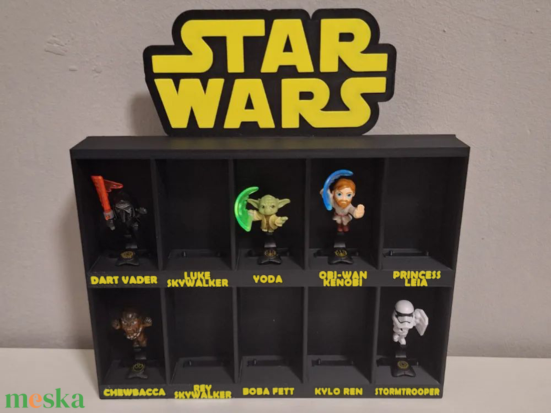 Star Wars kinder meglepetés figura tartó - otthon & életmód - dekoráció - asztal és polc dekoráció - asztaldísz - Meska.hu