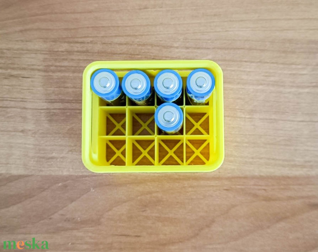 ElemBox AA elemtartó - otthon & életmód - tárolás & rendszerezés - doboz - Meska.hu