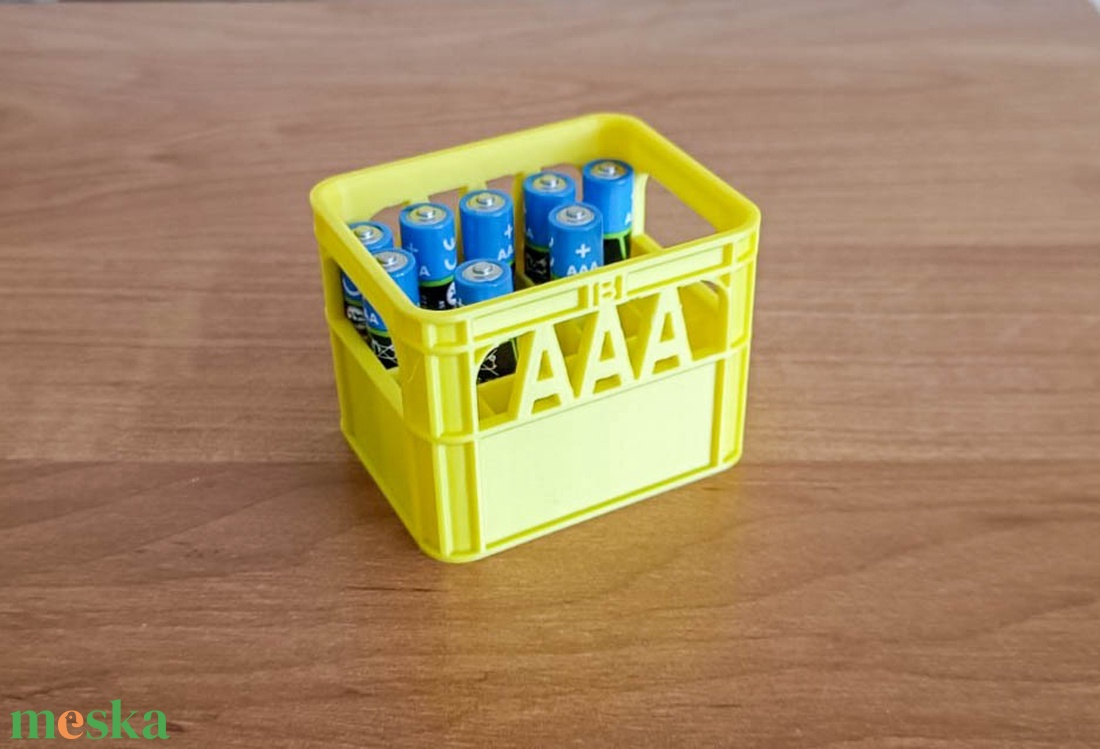 ElemBox AAA elemtartó - otthon & életmód - tárolás & rendszerezés - doboz - Meska.hu