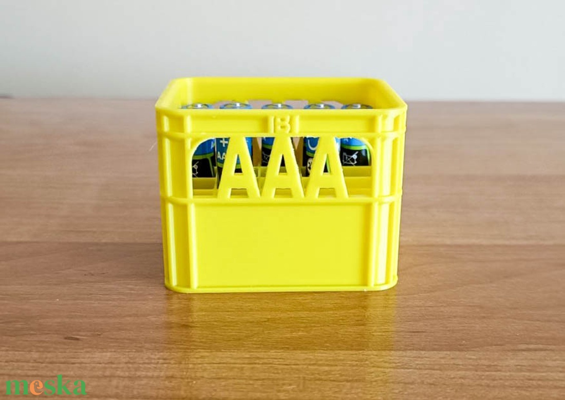 ElemBox AAA elemtartó - otthon & életmód - tárolás & rendszerezés - doboz - Meska.hu
