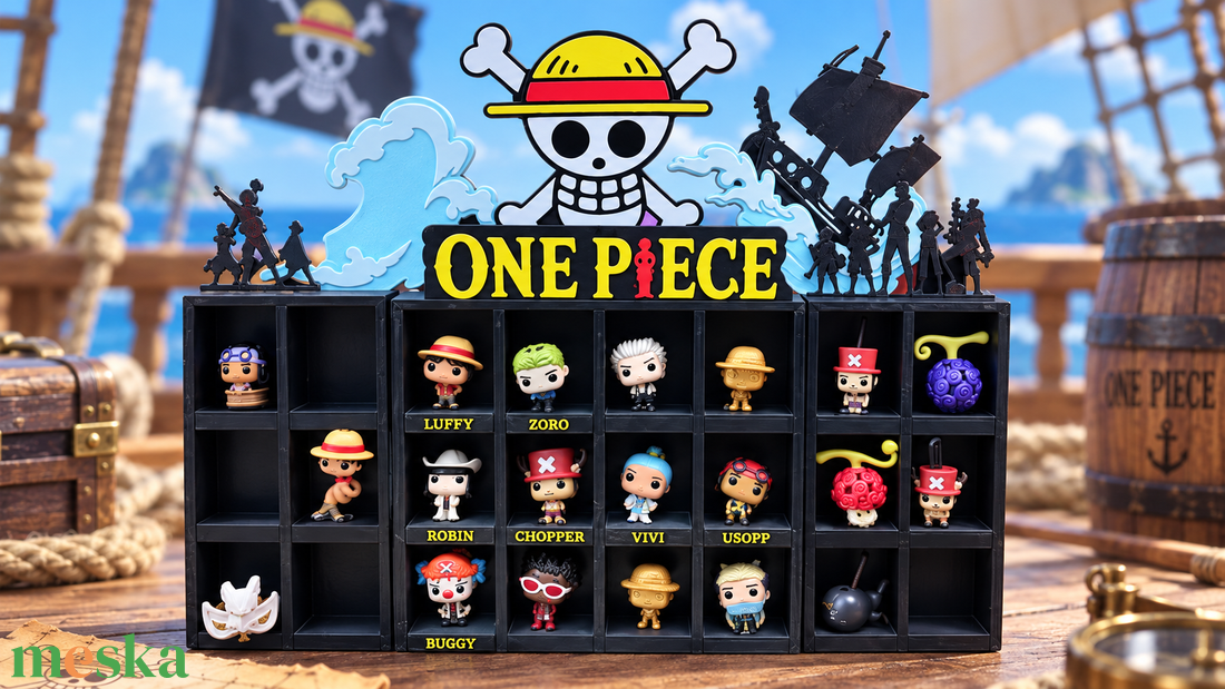 One Piece kinder figura tartó - otthon & életmód - dekoráció - asztal és polc dekoráció - dekorációs tál, tartó - Meska.hu