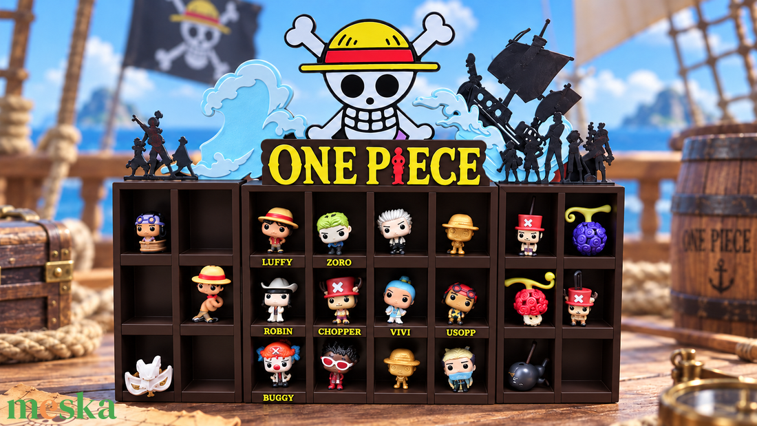 One Piece kinder figura tartó - otthon & életmód - dekoráció - asztal és polc dekoráció - dekorációs tál, tartó - Meska.hu