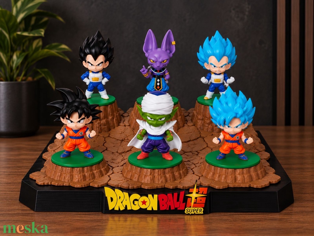 Dragon Ball figura tartó Burger King figurákhoz - otthon & életmód - dekoráció - asztal és polc dekoráció - dekorációs tál, tartó - Meska.hu