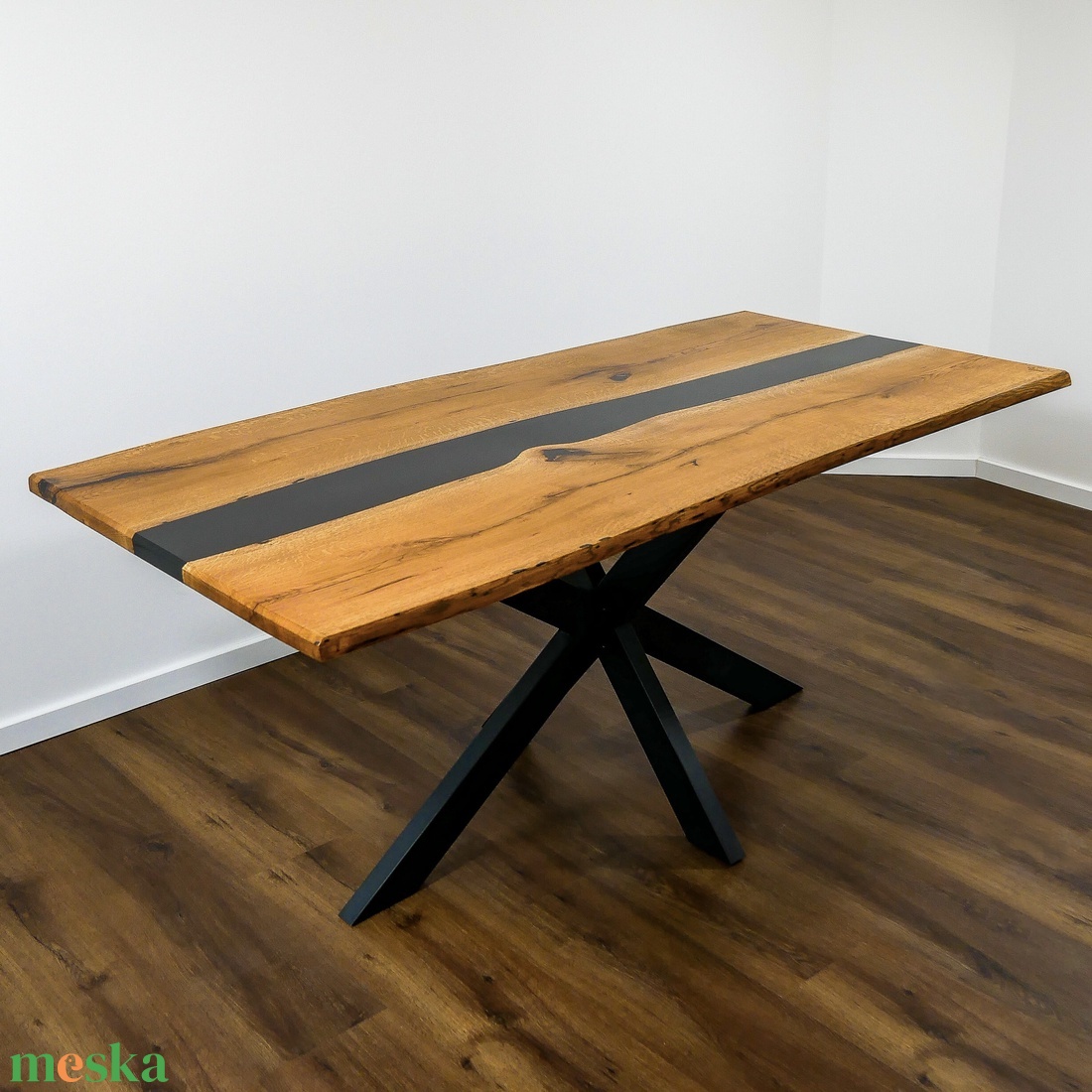 Epoxy-Tölgy étkezőasztal - otthon & életmód - bútor - asztal - Meska.hu Epoxy-Tölgy étkezőasztal - otthon & életmód - bútor - asztal - Meska.hu