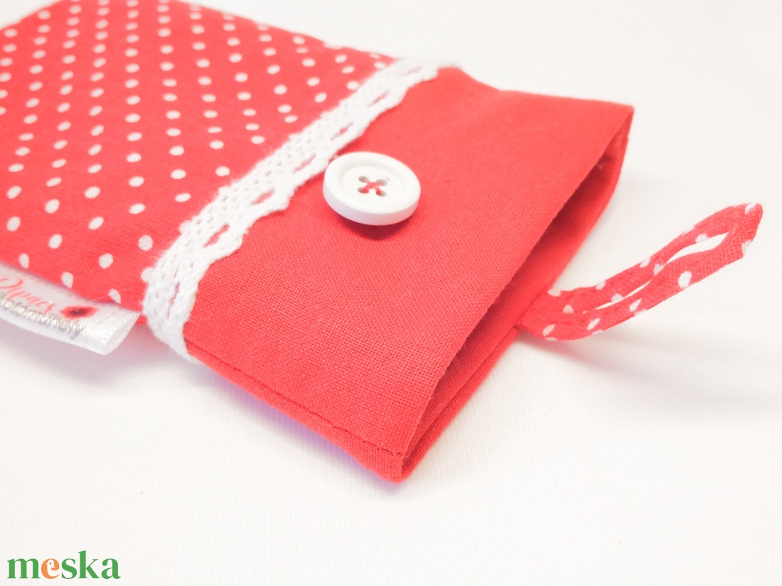 Pöttyös bélelt, textil telefontok - - Meska.hu Pöttyös bélelt, textil telefontok - - Meska.hu